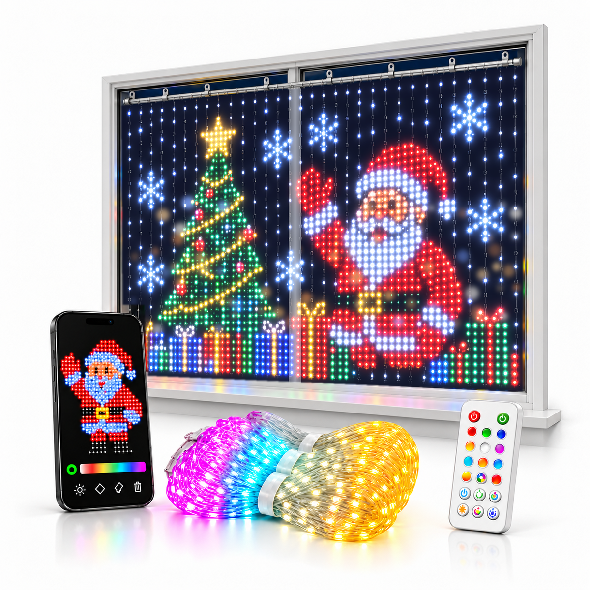 Luces de Navidad inteligentes